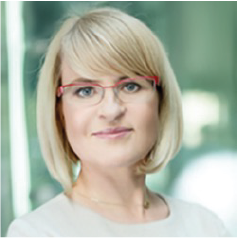 Barbara Skrzecz – Mozdyniewicz,  Dyrektor Działu Sprzedaży i Wdrożeń Macrologic ERP