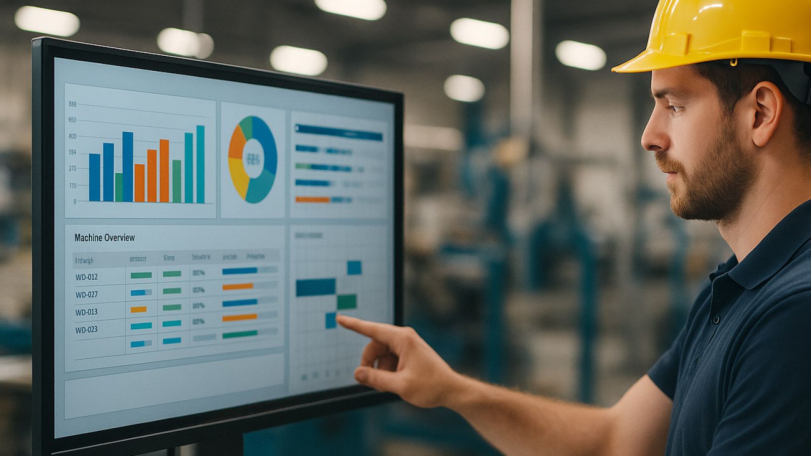 Nie tylko dane – jak system MES zmienia sposób pracy w firmie produkcyjnej